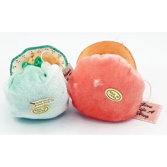 Lot of 2 Cherished Teddies Friends are Spice of Life and Give Life a Hug Vintage - Picture 12 of 14